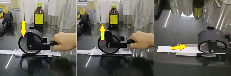 手動壓輪展示 手動壓輪展示